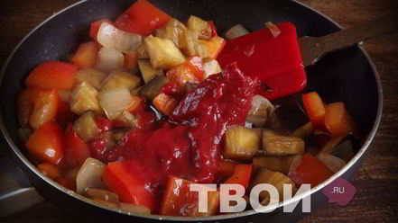 Рецепт лапши удон с овощами в кисло-сладком соусе