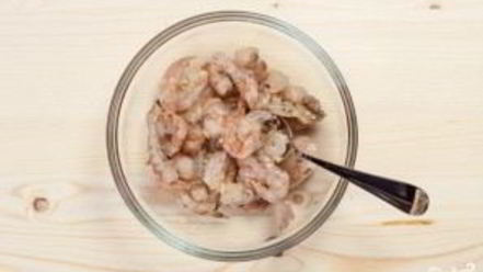 Рецепт лапши вок с креветками