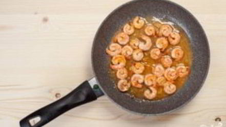 Рецепт лапши вок с креветками