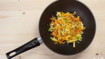 Рецепт лапши вок с креветками