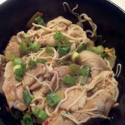 Рецепт Лапши вок со свининой