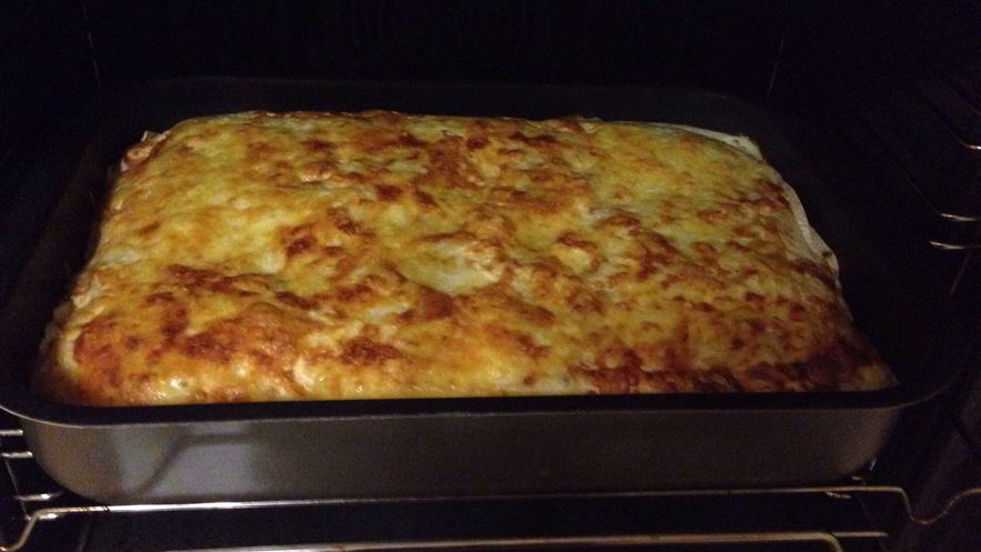 Рецепт диетической лазанья с лавашом