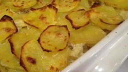 Рецепт картофельной лазанья с фаршем