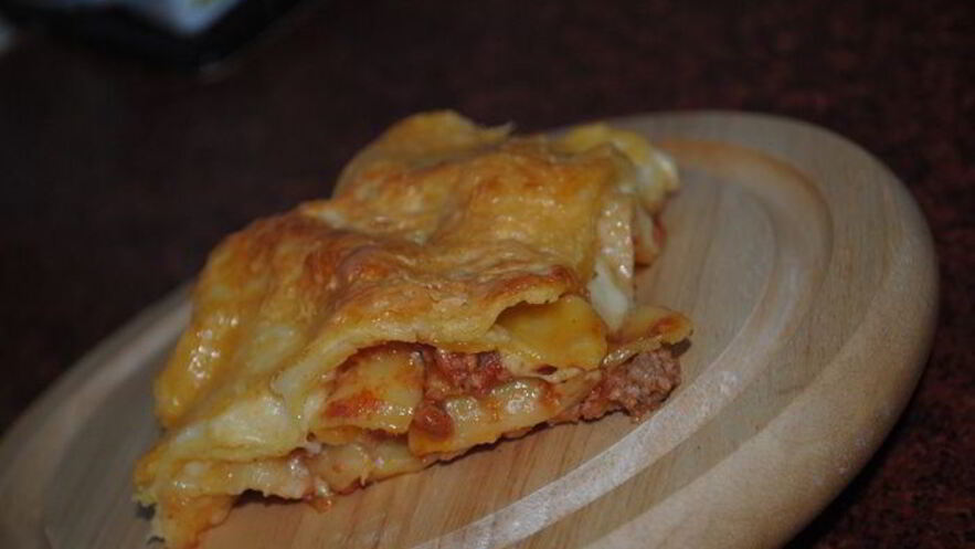 Рецепт классической лазанья