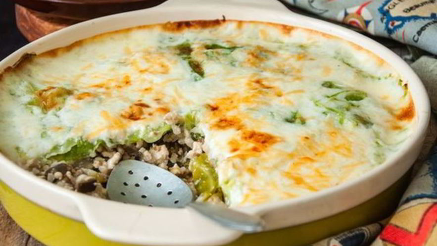 Рецепт лазаний с молодой капустой