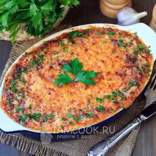 Рецепт Лазаний из кабачков с фаршем