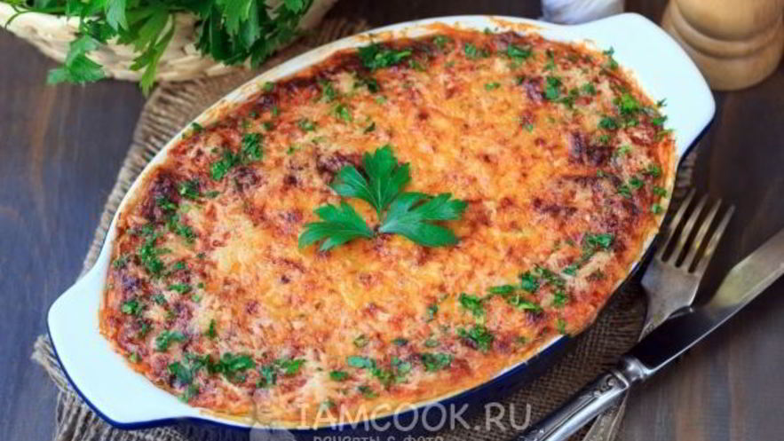 Рецепт лазаний из кабачков с фаршем
