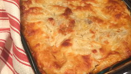 Рецепт Лазаний с фаршем и белым соусом