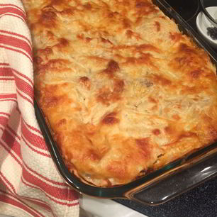 Рецепт Лазаний с фаршем и белым соусом