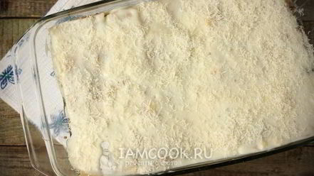 Рецепт лазаний с фаршем и грибами