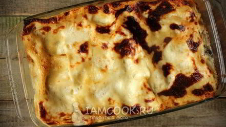 Рецепт лазаний с фаршем и грибами