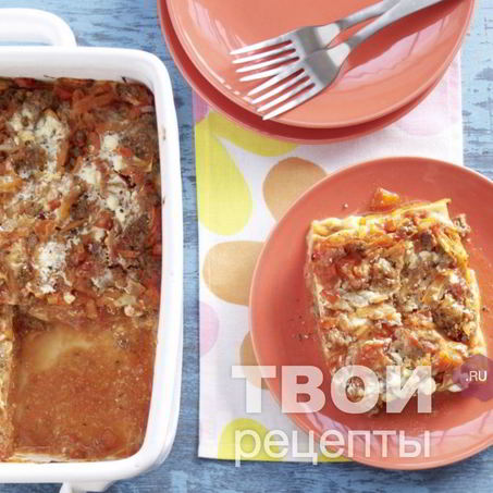Рецепт Лазаний с фаршем