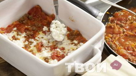 Рецепт лазаний с фаршем