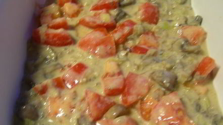 Рецепт лазаний с грибами, луком-пореем и сыром чеддер