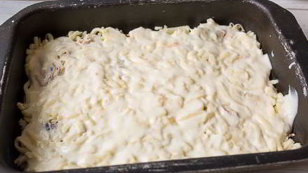 Рецепт лазаний с курицей и шампиньонами