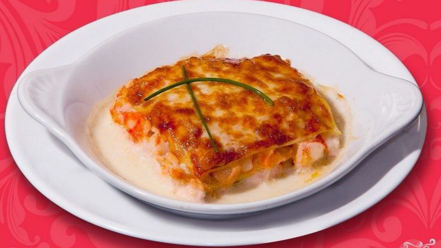 Рецепт лазаний с морепродуктами