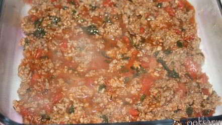 Рецепт лазаний с мясным фаршем и базиликом