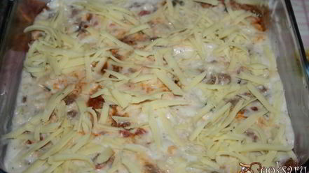 Рецепт лазаний с мясным фаршем и базиликом