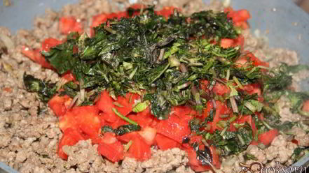 Рецепт лазаний с мясным фаршем и базиликом