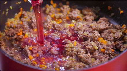 Рецепт лазаний с мясным соусом и томатами