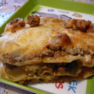 Рецепт Лазаний с мясом и шампиньонами