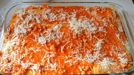 Рецепт лазаний с мясом