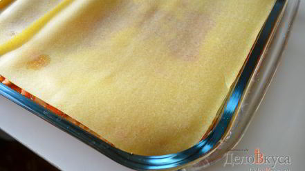 Рецепт лазаний с мясом