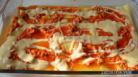 Рецепт лазаний с мясом