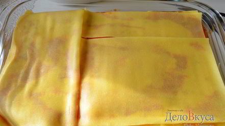 Рецепт лазаний с мясом