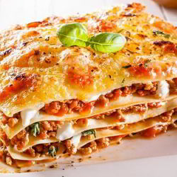 Рецепт Лазаний с помидорами и говяжьим фаршем