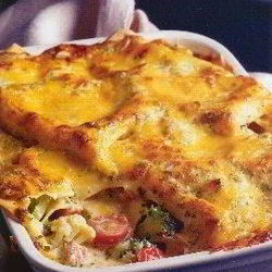 Рецепт Лазаний с цветной капустой и сыром