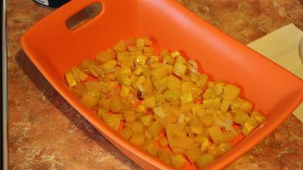 Рецепт лазаний с тыквой и шпинатом под соусом из рикотты