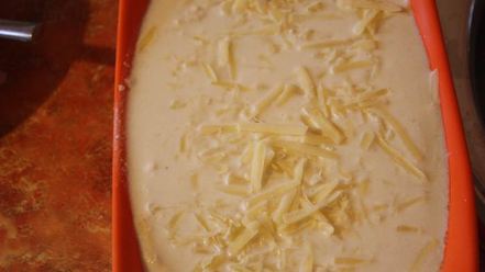 Рецепт лазаний с тыквой и шпинатом под соусом из рикотты