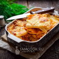 Рецепт Лазаний с ветчиной и сыром