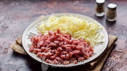 Рецепт лазаний с ветчиной и сыром