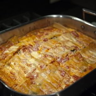 Рецепт Лазаний с ветчиной