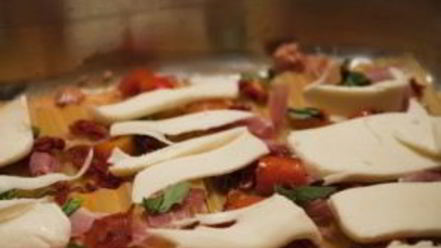 Рецепт лазаний с ветчиной