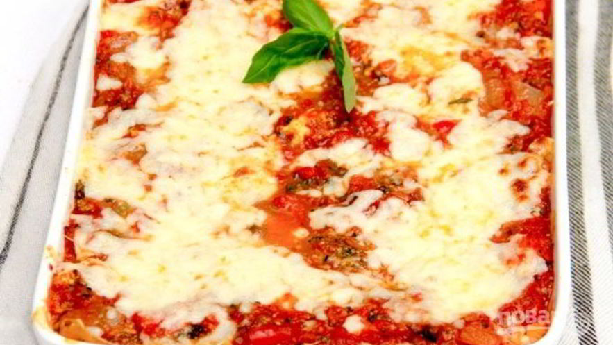 Рецепт лазаний с запеченными овощами