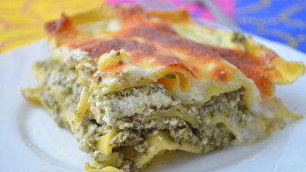 Рецепт лазаний со шпинатом и рикоттой