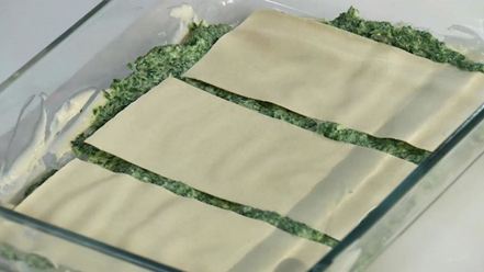 Рецепт лазаний со шпинатом