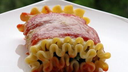 Рецепт лазаний в рулетиках