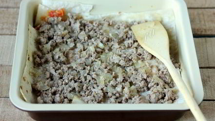 Рецепт ленивой лазанья с грибами