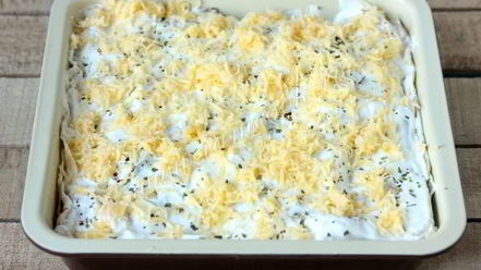 Рецепт ленивой лазанья с грибами