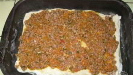 Рецепт мясной лазанья