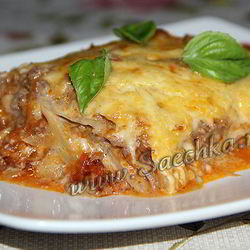 Рецепт Овощной лазанья