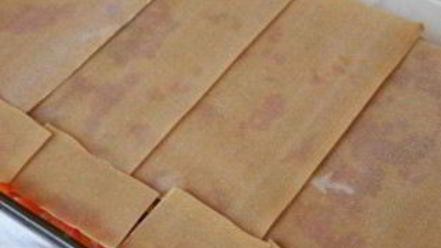 Рецепт постной лазанья