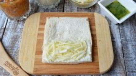 Рецепт рулета лазанья в чесночном хлебе