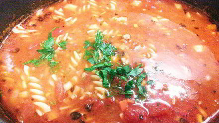 Рецепт супа-лазаний