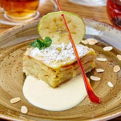 Рецепт Яблочной лазанья