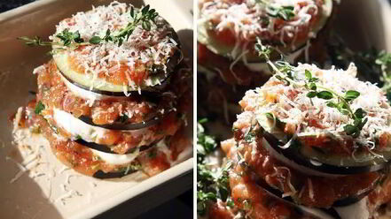 Рецепт элегантной овощной лазанья